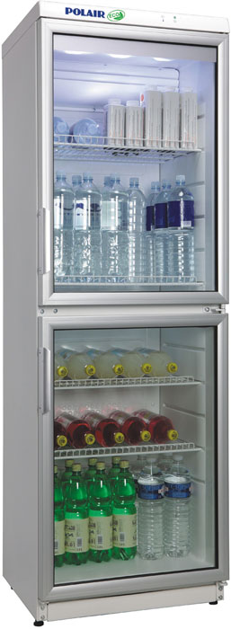 Холодильный шкаф с прозрачными дверцами Polair DM-135/2-Eco