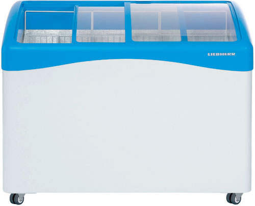 Морозильный ларь с изогнутыми стеклами Liebherr GTI 3703
